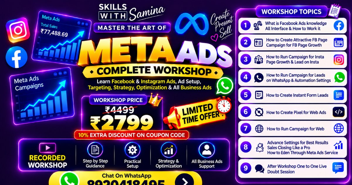 Advance Meta Ads Workshop, image 2