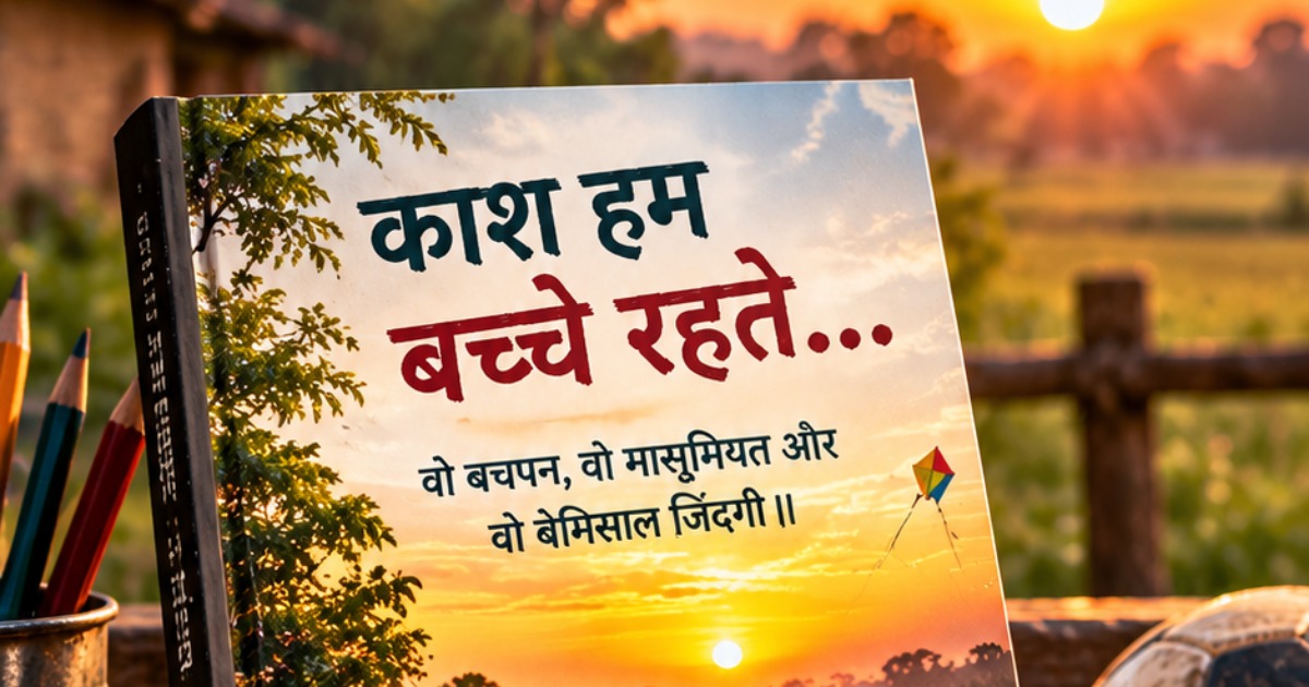 काश हम बच्चे रहते… | दिल को छू लेने वाली हिंदी ई-बुक (mr Malik), image 2