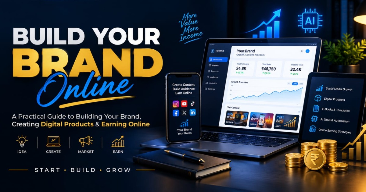 🚀 BUILD YOUR BRAND ONLINE