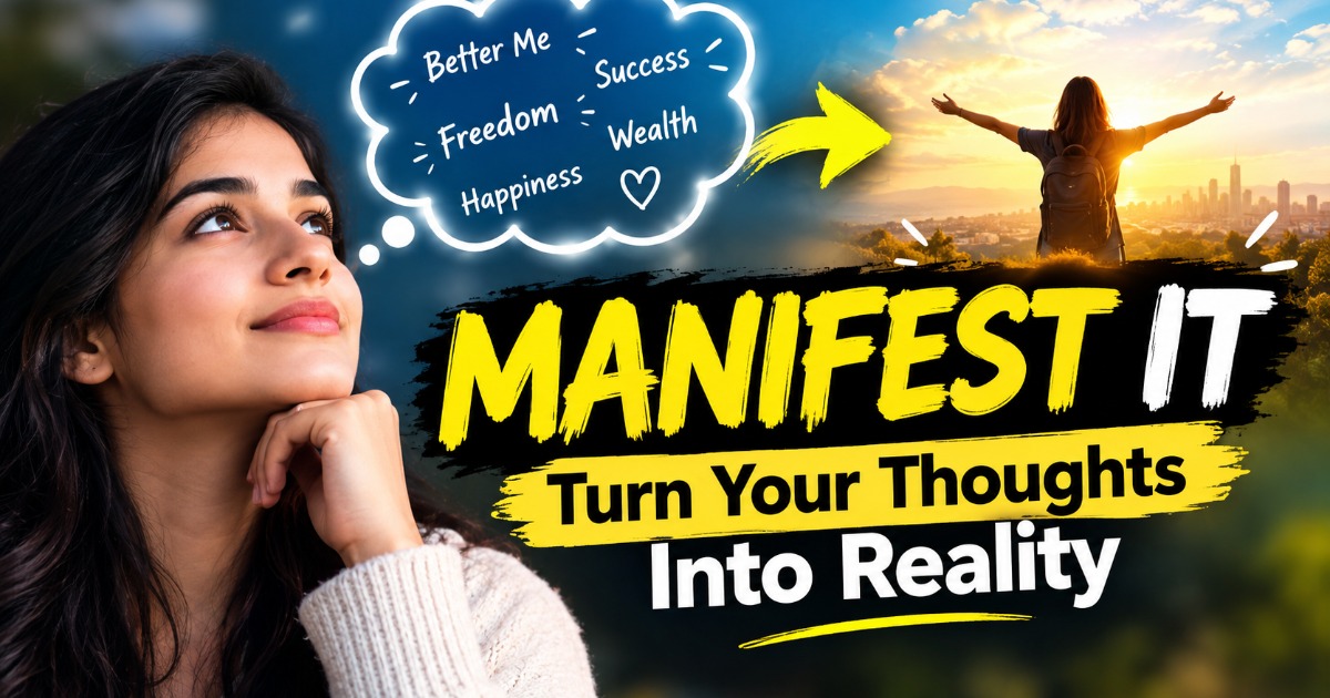 Manifest It - Turn Your Thoughts Into Reality