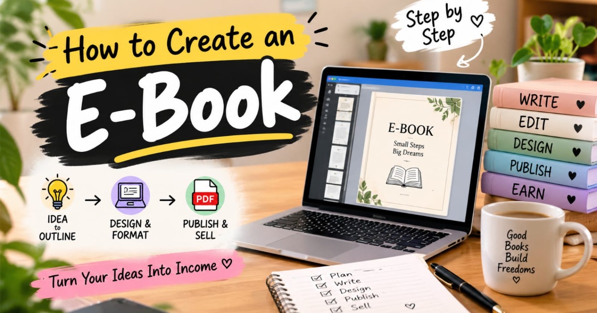 How To Create An E-Book Using Ai Or Canva