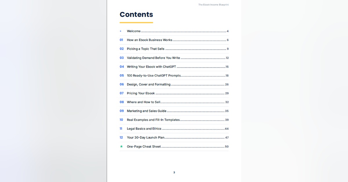 The Ebook Income Blueprint, image 2