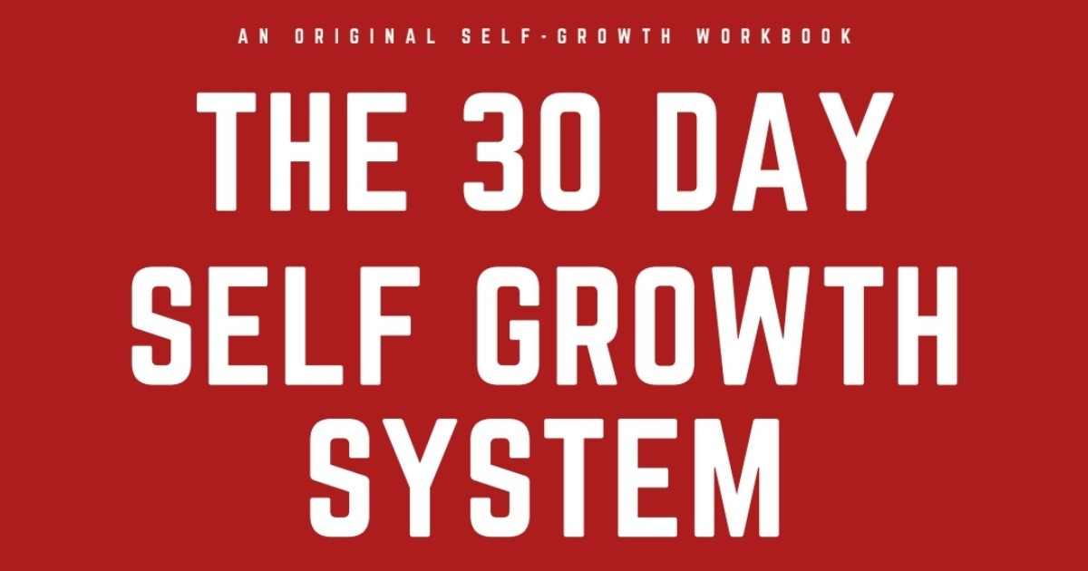 THE 30-DAY SELF-GROWTH SYSTEM, image 2