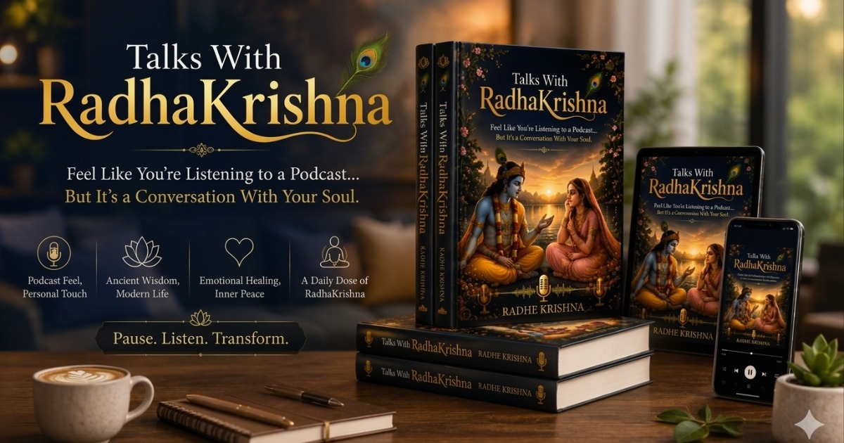 🦚 TALKS WITH RADHAKRISHNA By Radha Krishna