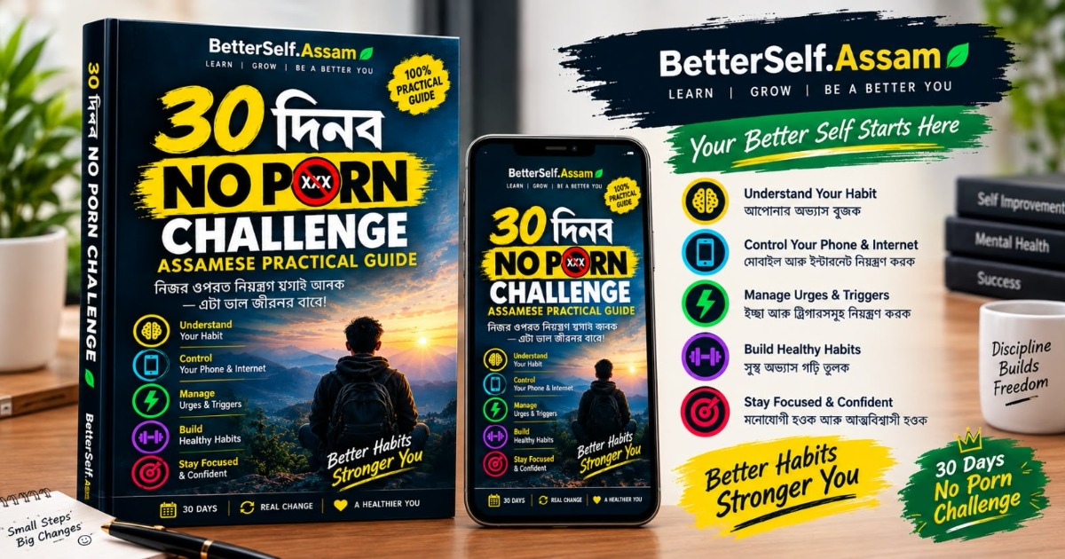 পৰ্ণগ্ৰাফী বন্ধ কৰক: ৩০ দিনৰ Self-Control & Mind Reset Guide