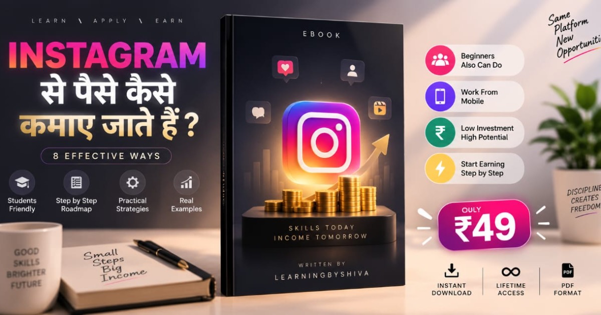 Instagram Se Paise Kaise Kamaye?