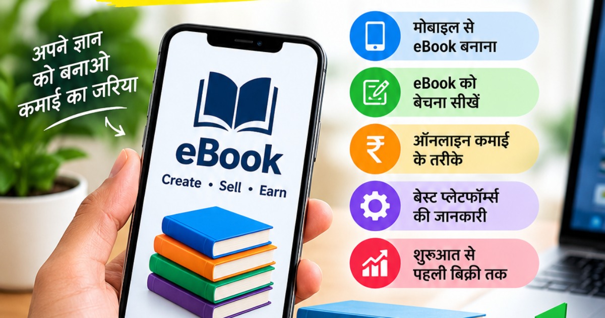 Mobile Se eBook Banaye, Beche Aur Kamaye, image 3