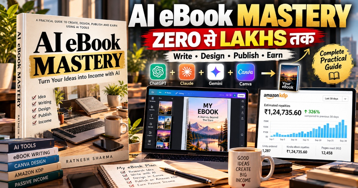 AI eBook MASTERY — From Zero to Ready-to-Sell