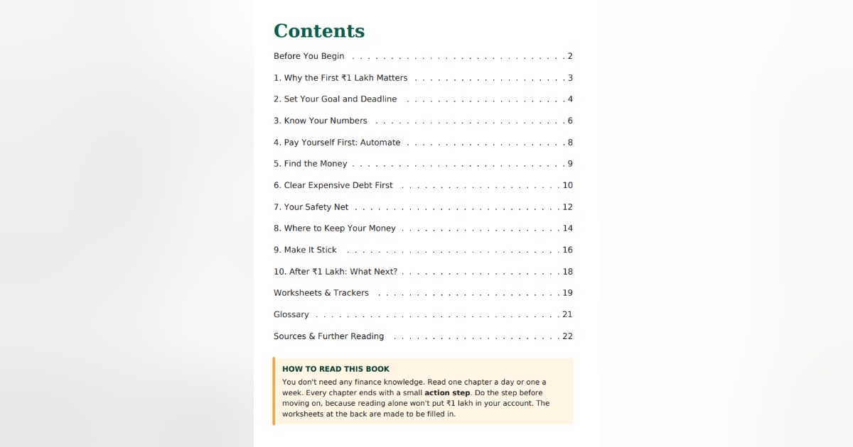 Smart Saver: The Beginner’s Step-by-Step Money Plan, image 2