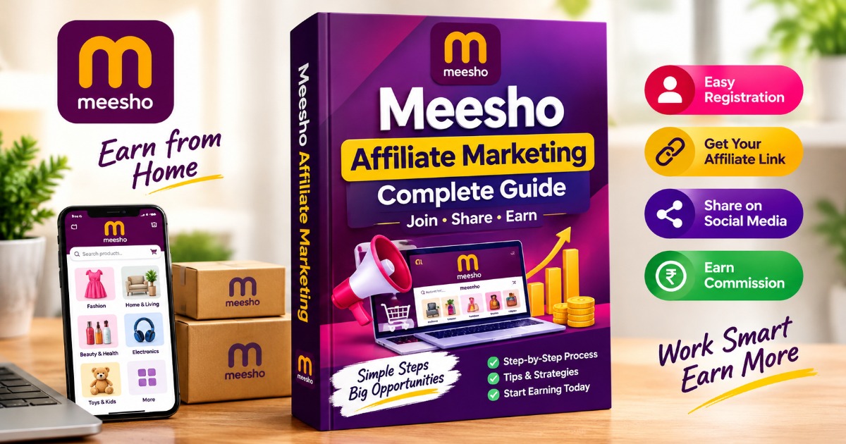📘 Meesho Affiliate Marketing Complete Guide