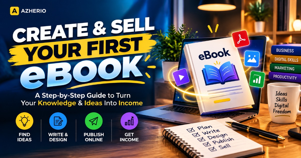 Create & Sell Your First eBook