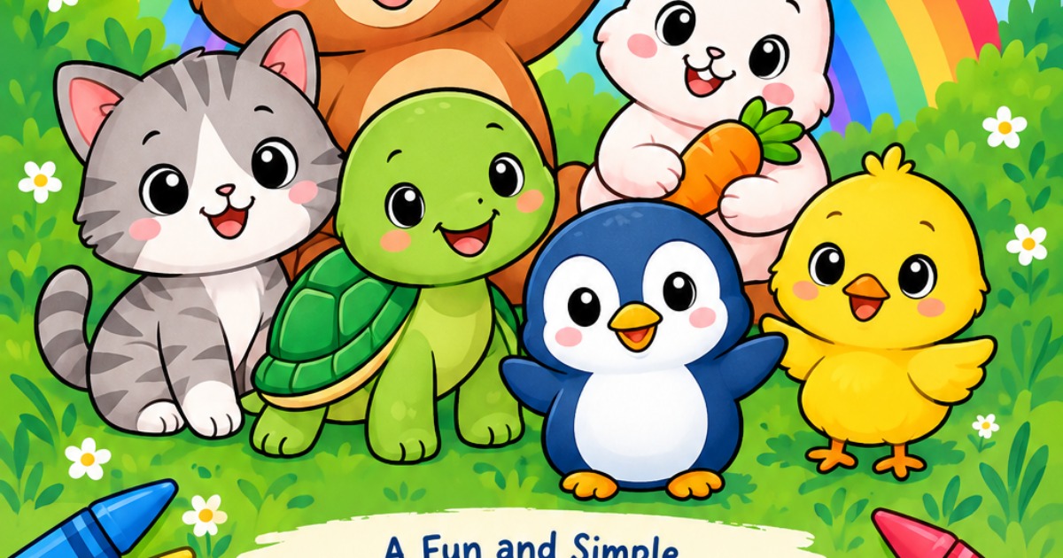 Kids colouring book, image 2