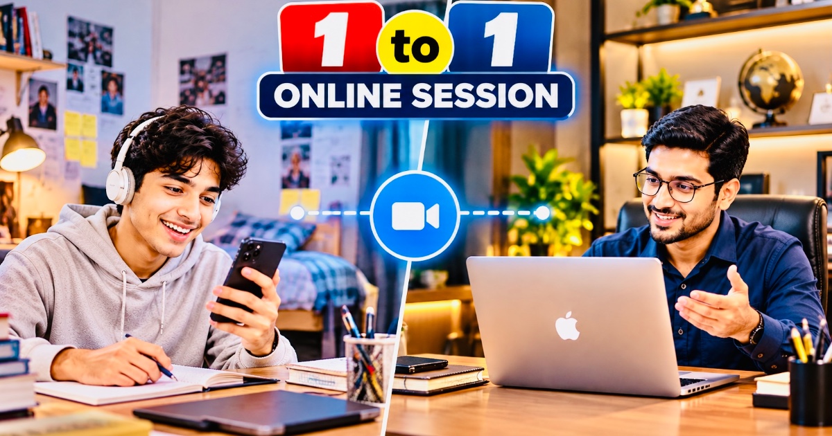 1:1 session ( person Guidance)