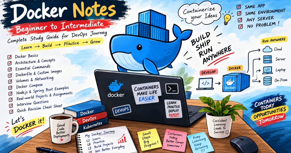 Docker Complete Notes- VickyDevops