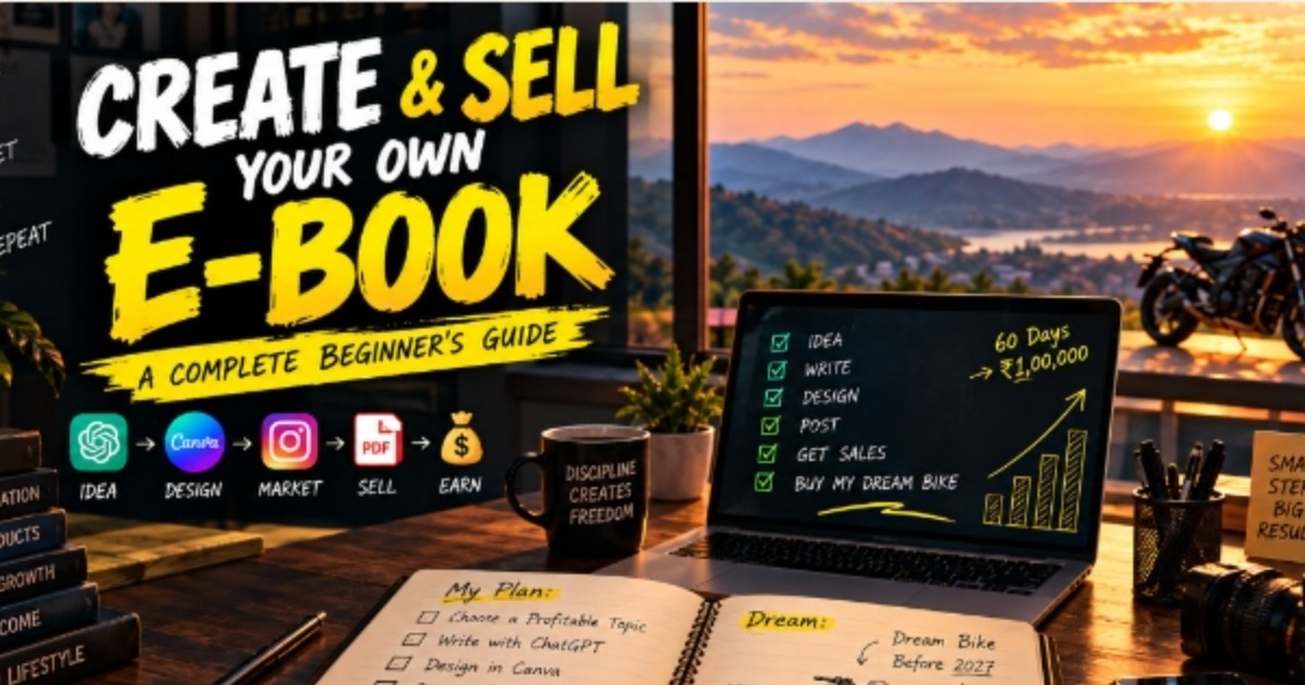 Create & Sell Your Own E-Book Complete Beginner's Guide