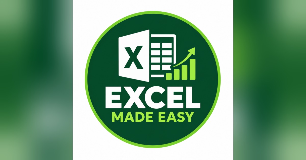 Excel Made Easy: Beginner's Practical Guide