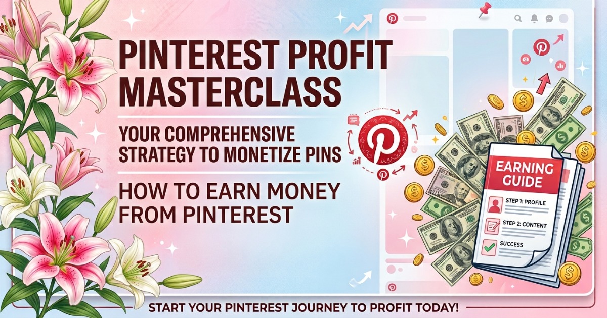 🌷 Pinterest to Profit: Beginner’s Guide