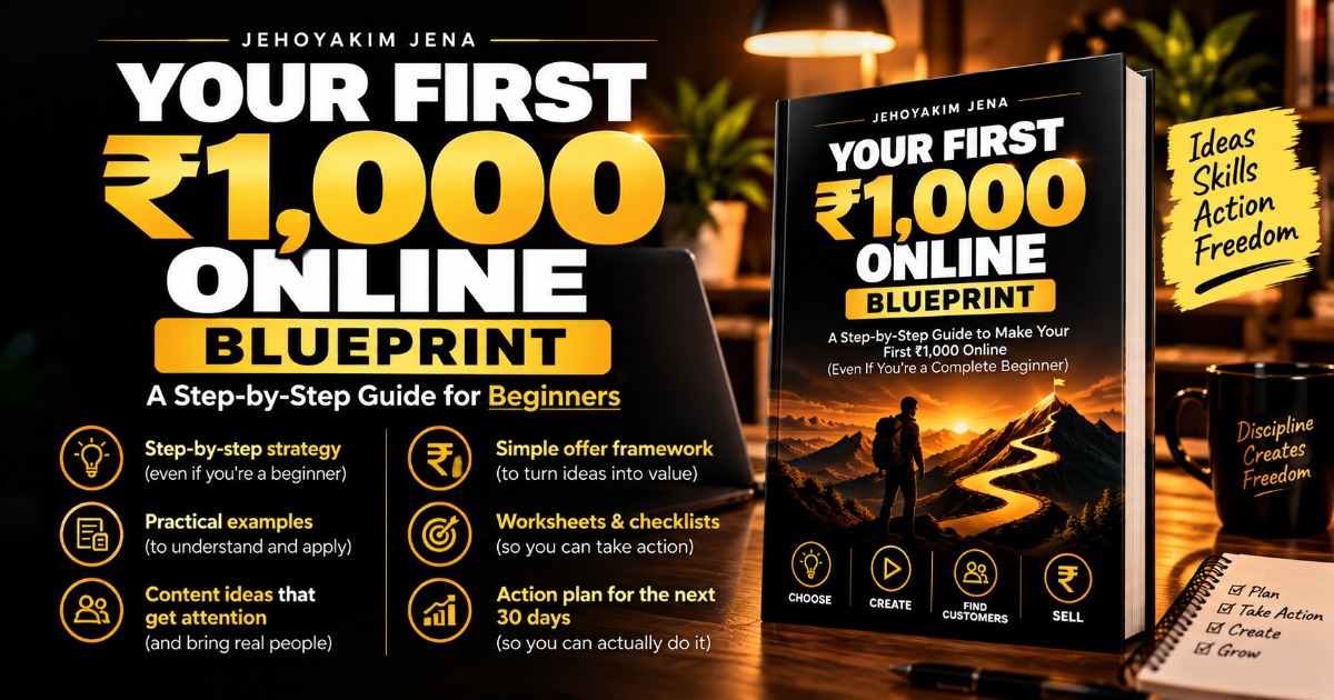 YOUR FIRST ₹1,000 ONLINE