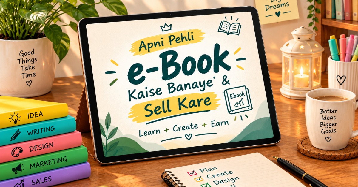 Apni peheli E book banane or sell karne ki guide