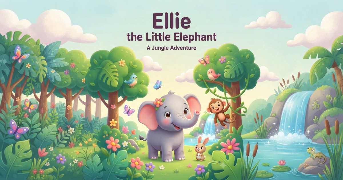 Ellie the Little Elephant story book