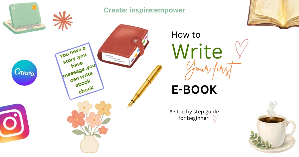 E-book writing,selling,earning step by step guide