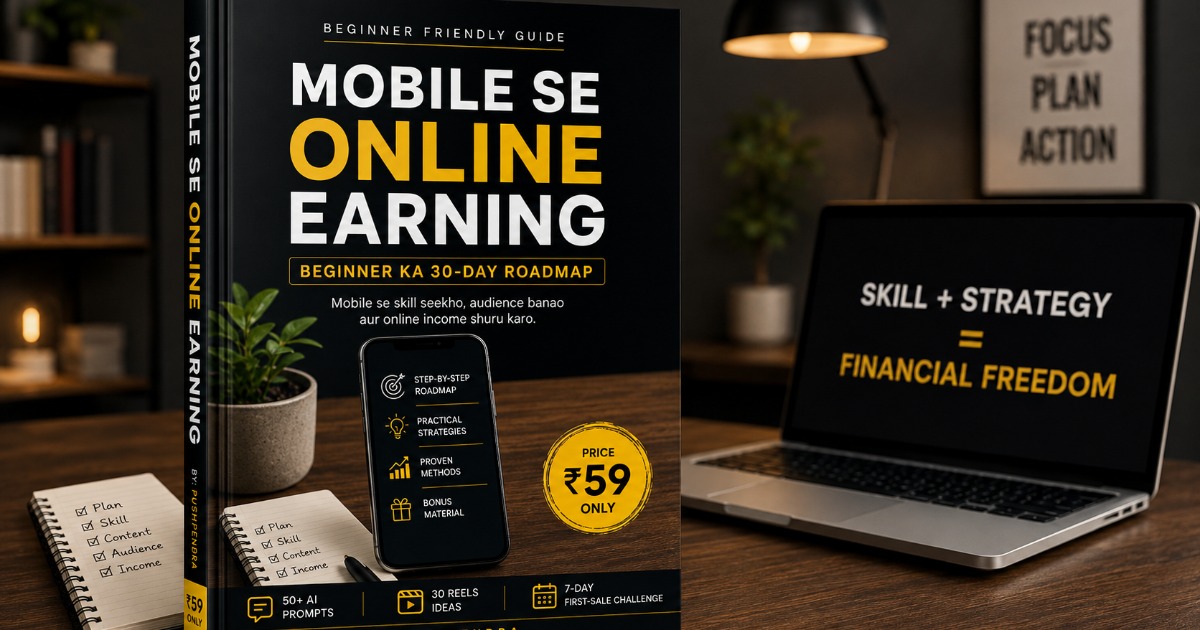 Mobile Se Online Earning Beginner Ka 30-Day Roadmap