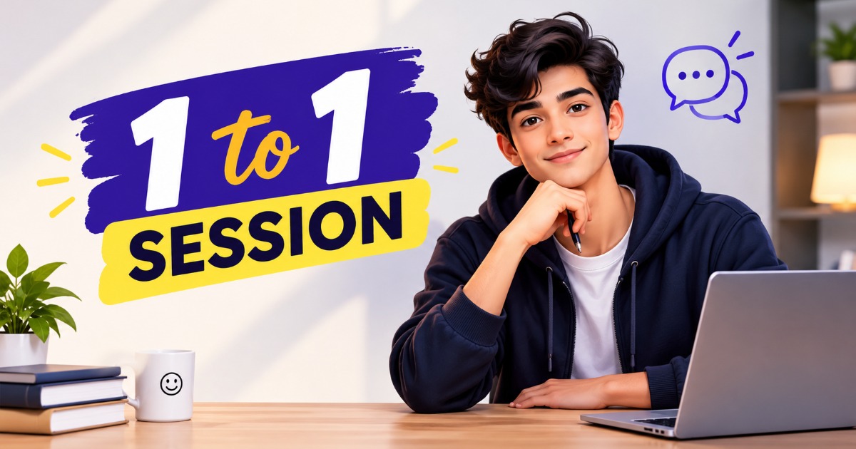 1:1 Expert Session Personal Guidance Session