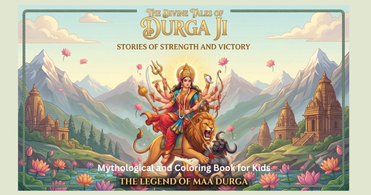 Story of Maa Durga - Navratri Special Story and Coloring Book