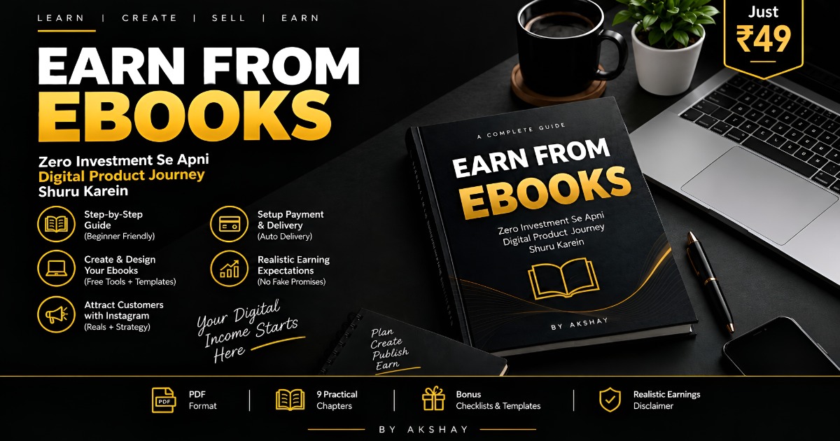 EARN FROM EBOOKS