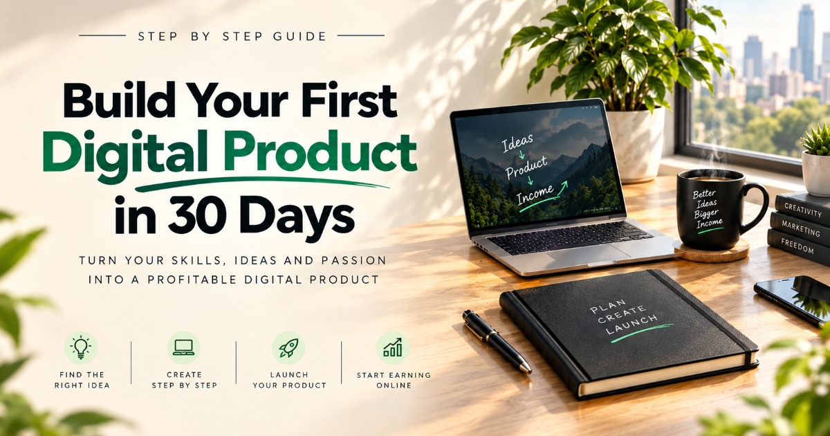 Build Your First Digital Product in 30 Days