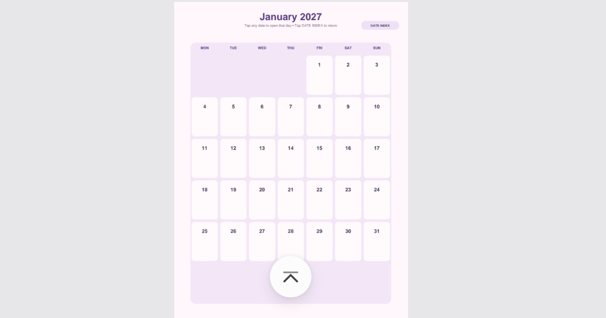 2027 Digital Daily Planner, image 3