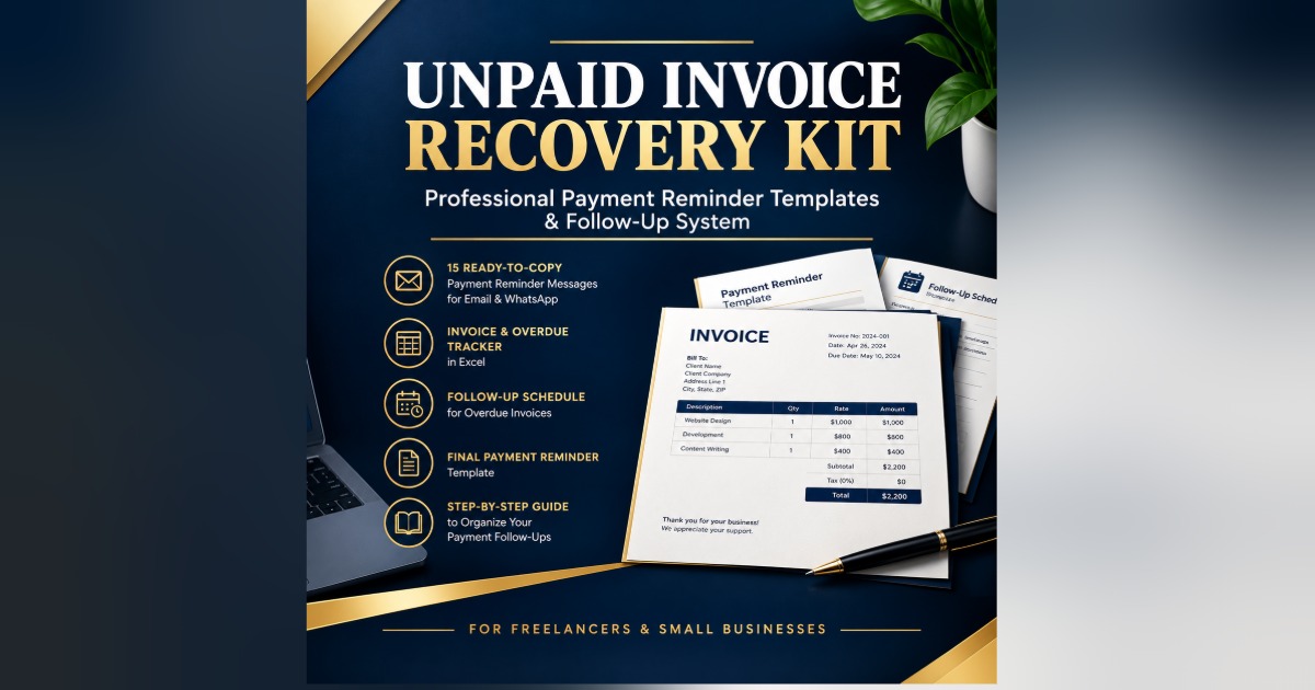 Unpaid Invoice Recovery Kit