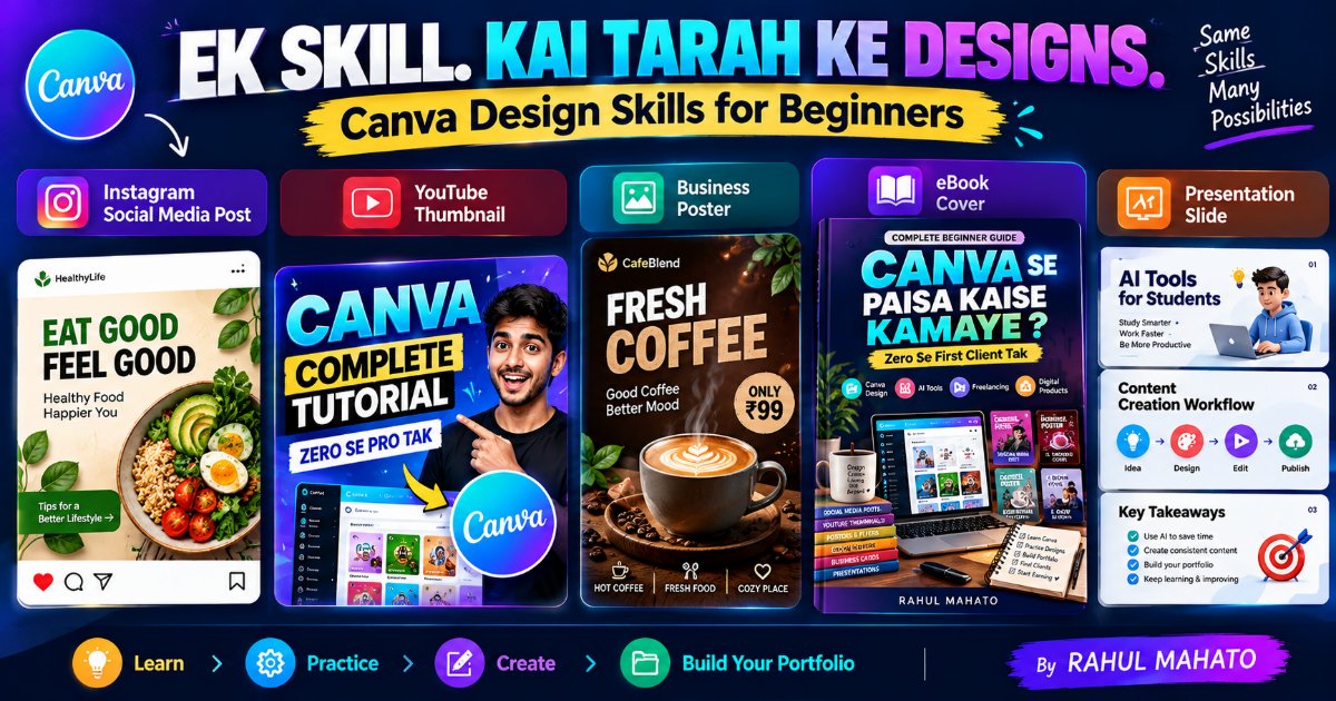 Canva Se Paisa Kaise Kamaye? — Zero Se First Client Tak | Beginner Guide, image 4