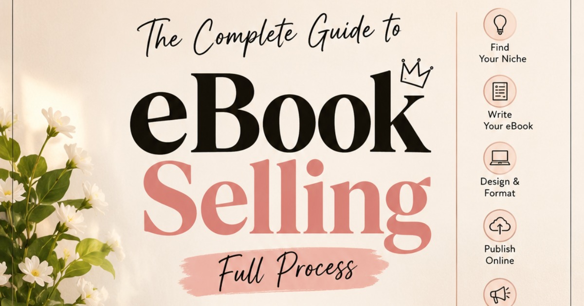 Ebook selling full process