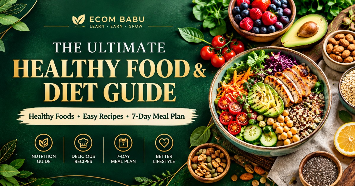 THE ULTIMATE HEALTHY FOOD & DIET GUIDE
