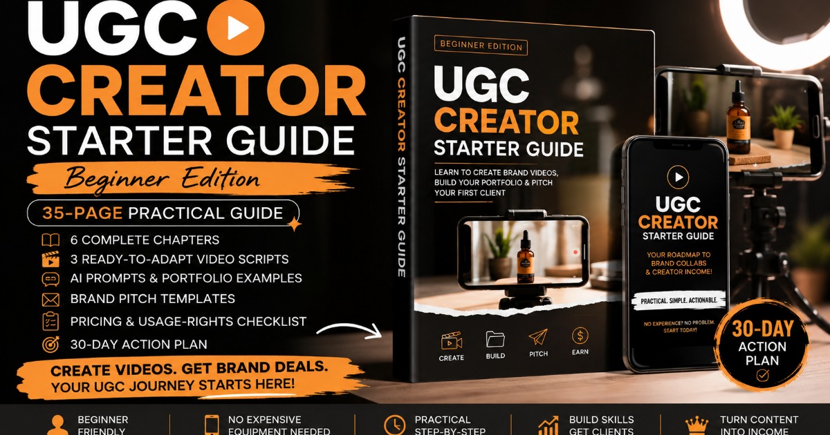🎬 UGC Creator Starter Guide