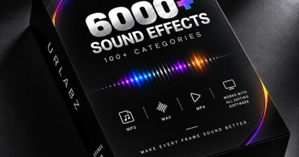 Ultimate Creator SFX Library — 6,000+ Premium Sound Effects