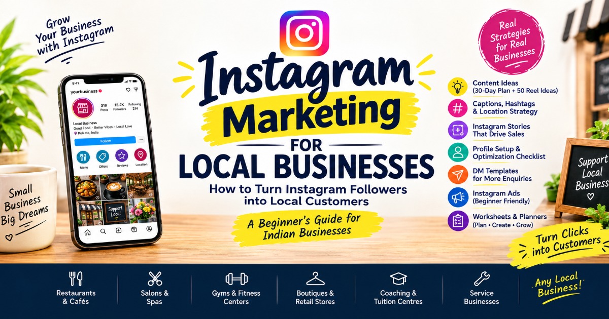 Instagram Marketing for Local Business (e Book PDF)