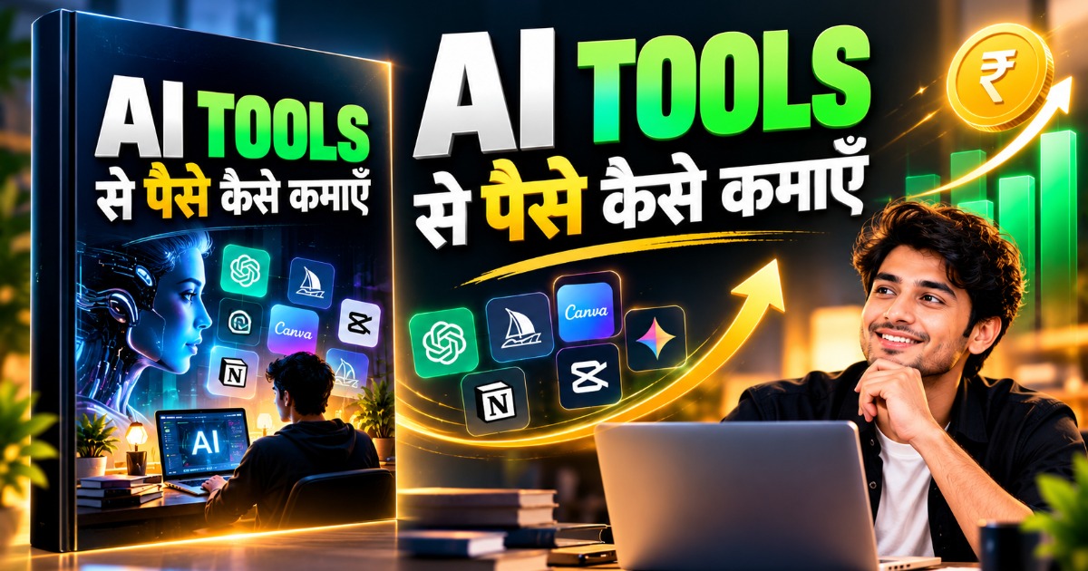 AI Tools Se Paise Kaise Kamaye β Online Earning Complete Guide