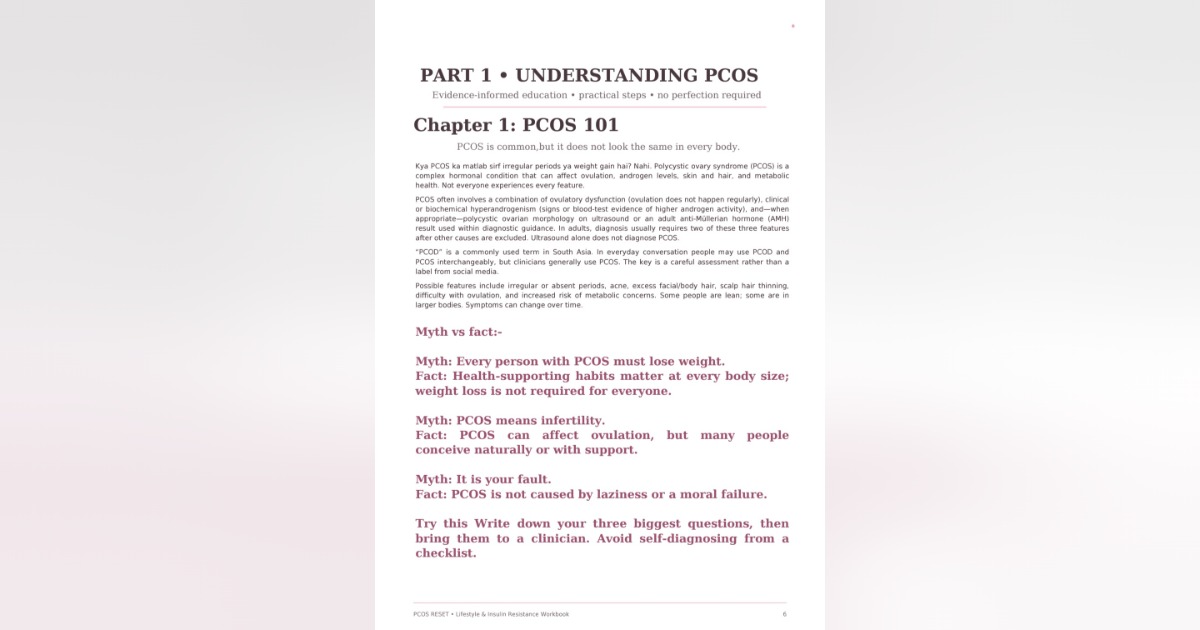 PCOS RESET LIFESTYLE, image 4