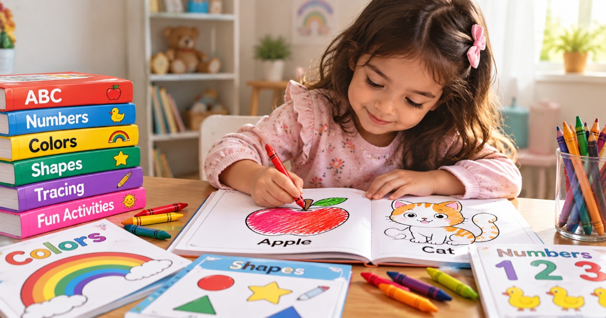 ๐ต Screen Time Kam Karo, Kids Ko Learning Se Jodo! | Little Learners Printable Activity Book for Kids (Ages 3โ6) โ image 3