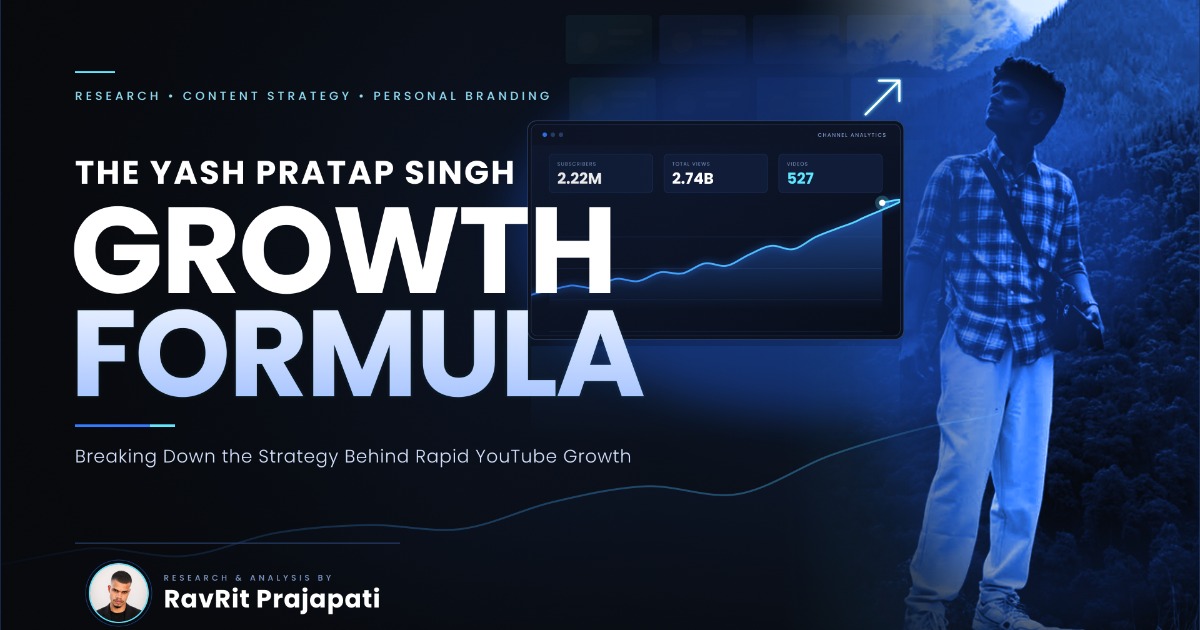 The Yash Pratap Singh Growth Formula: YouTube Growth Case Study (Hinglish PDF)
