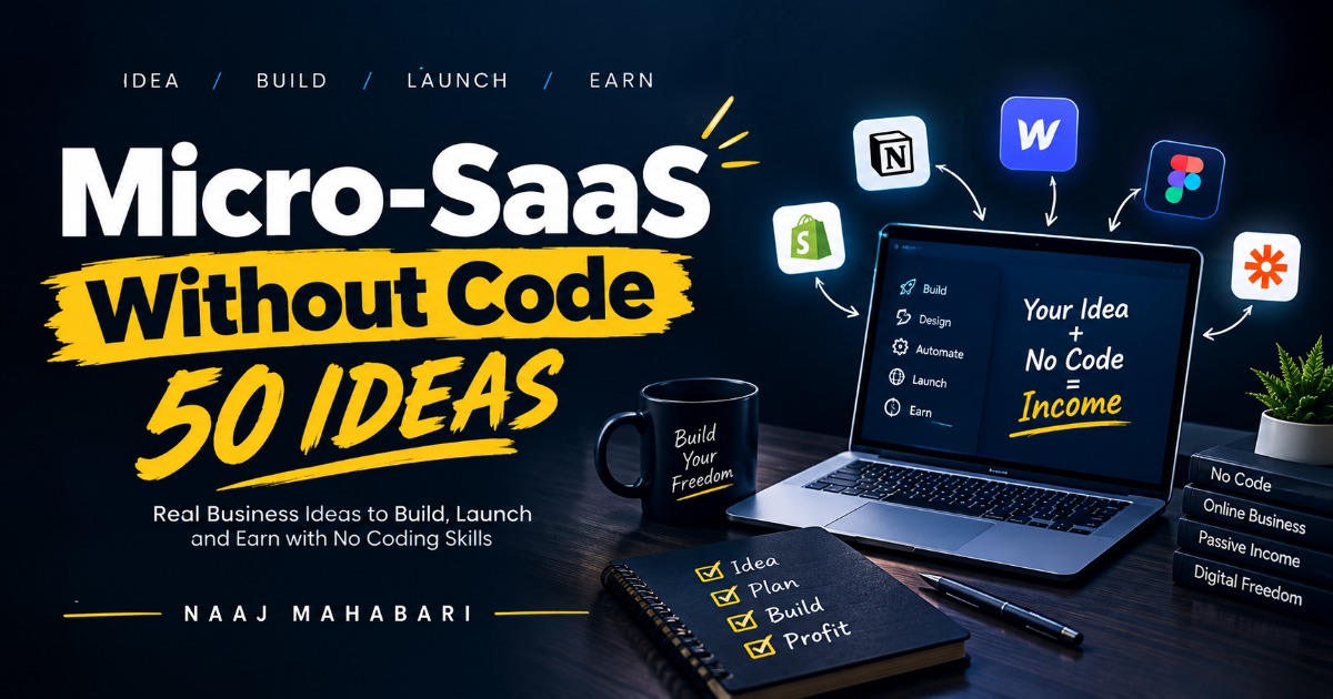 Micro-SaaS Without Code: 50 Ideas