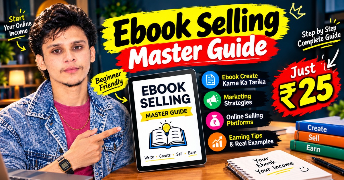 Ebook Selling- Master Guide