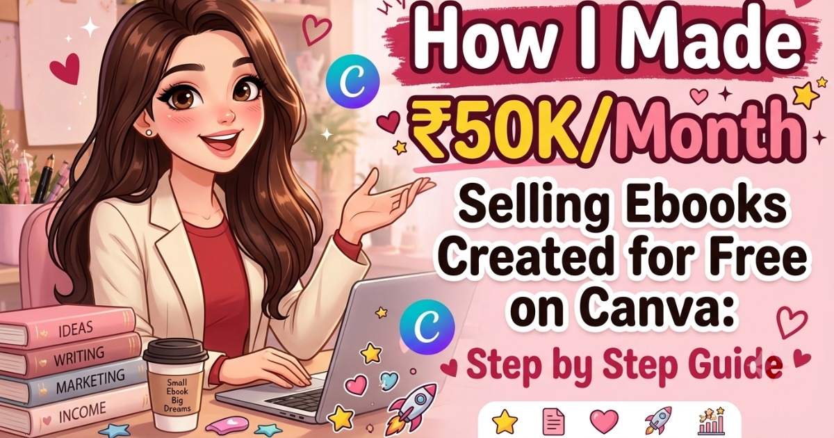 From Canva to Cash: The Complete Guide to Creating and Selling Ebooks Online