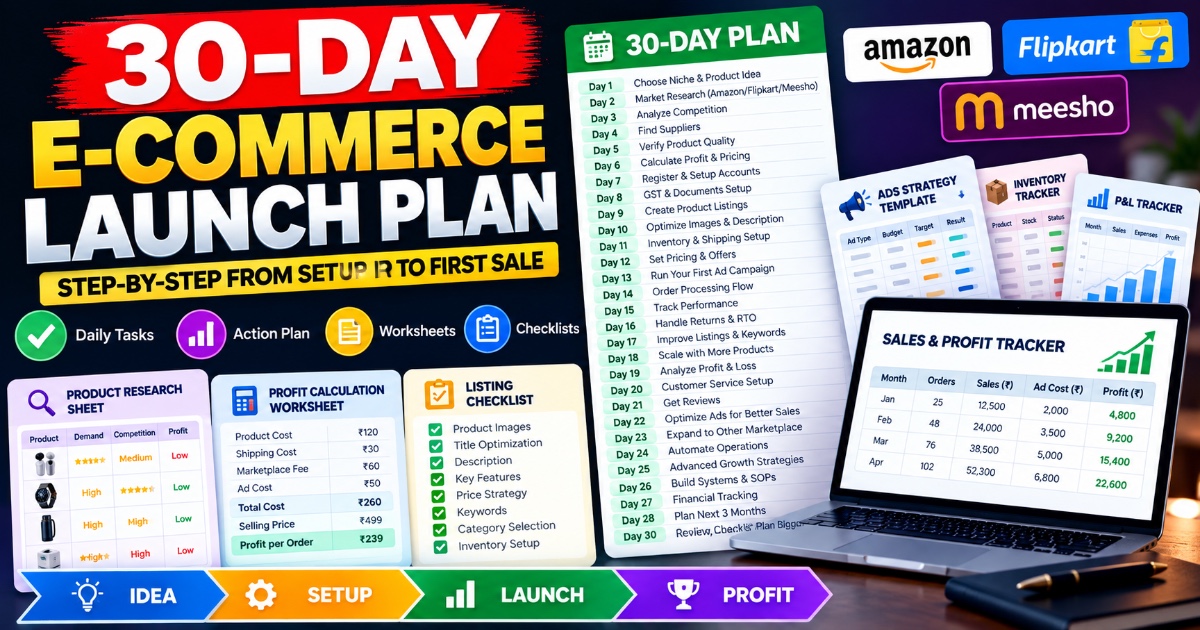 The E-commerce Business Playbook — Amazon, Flipkart & Meesho, image 3