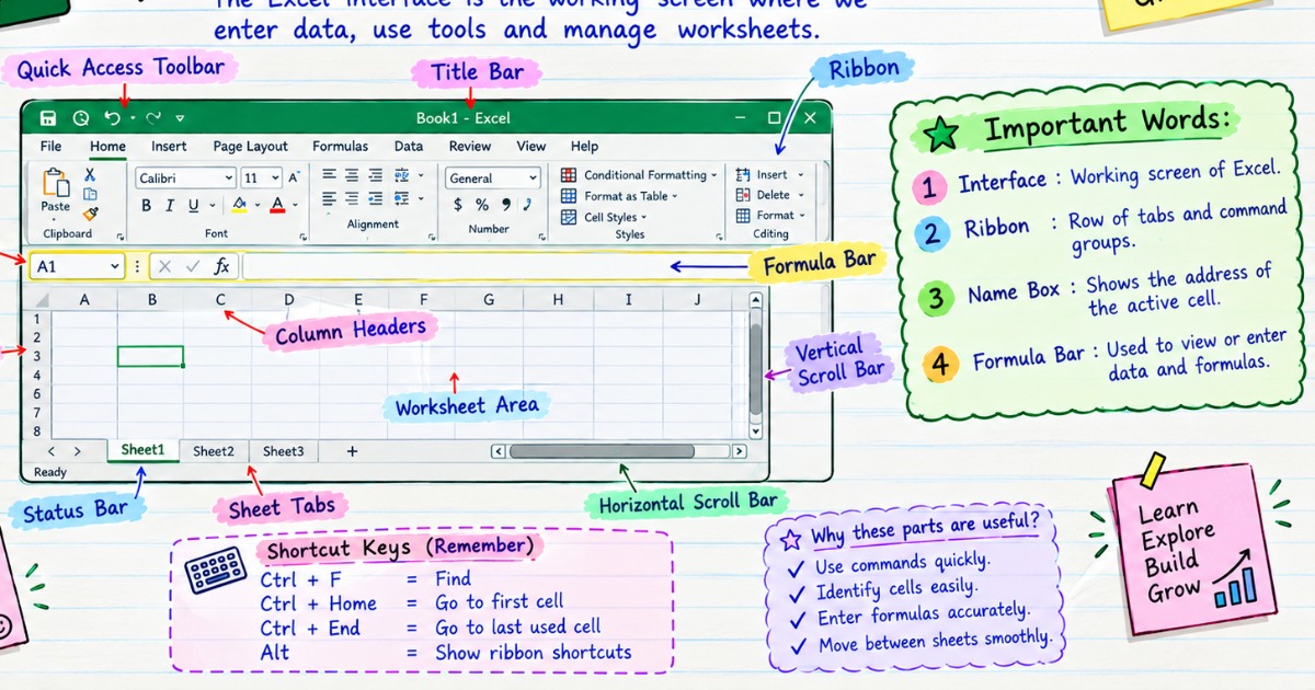 Excel Handwritten Notes | 2026 BEST SKILLS FOR JOB, image 3