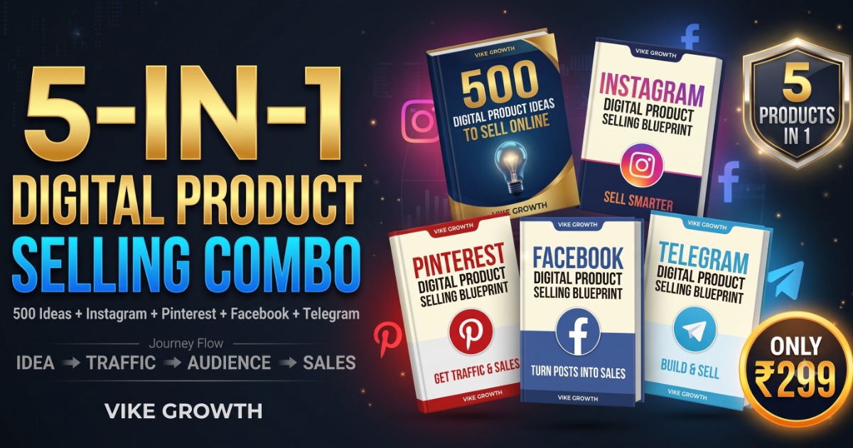 5-in-1 Digital Product Selling Combo