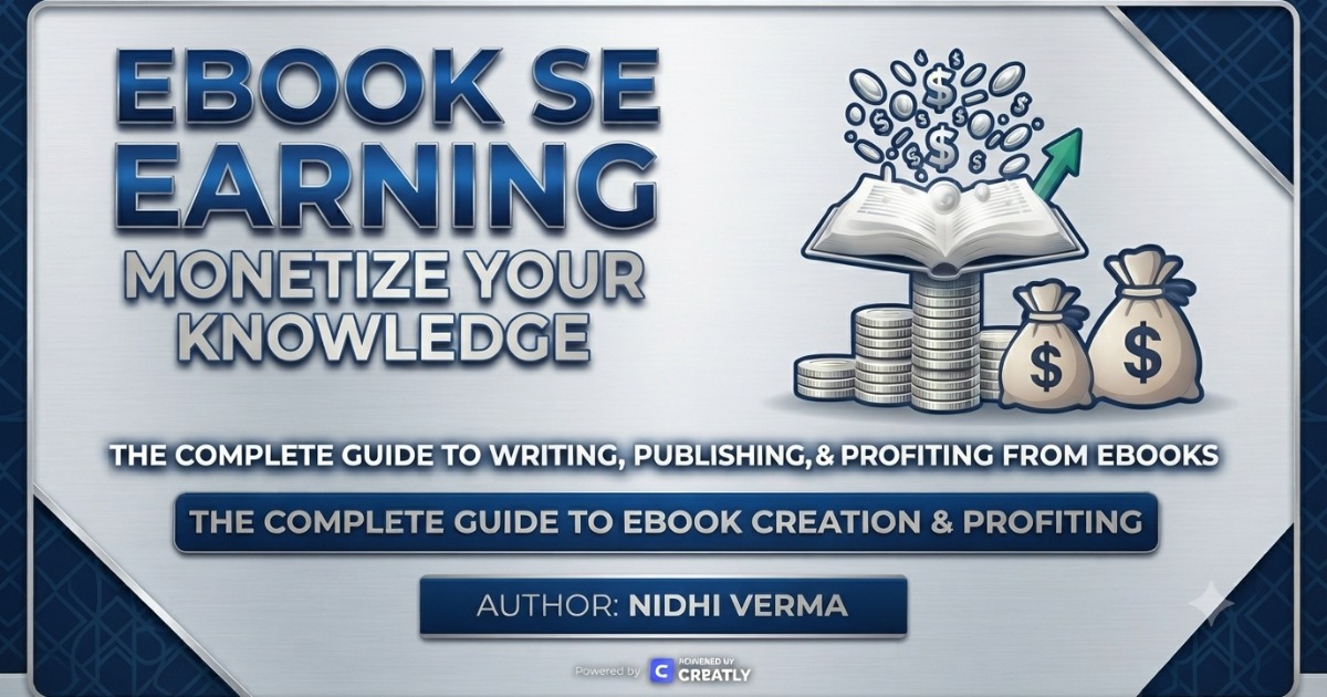 Earn from ebook