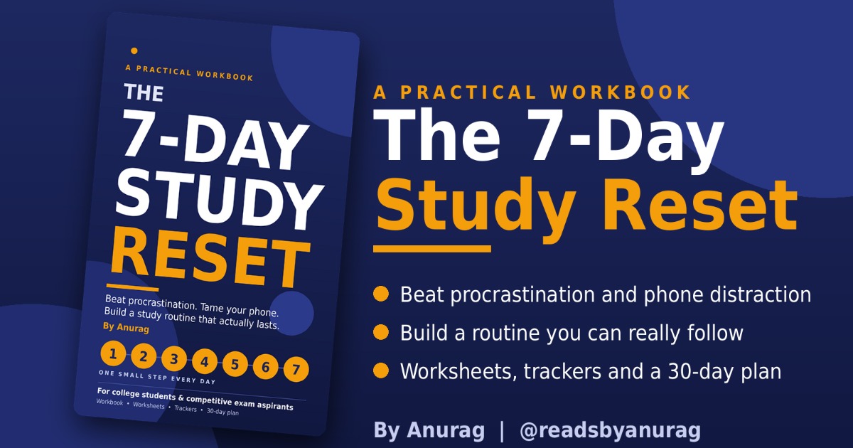 The 7-Day Study Reset.